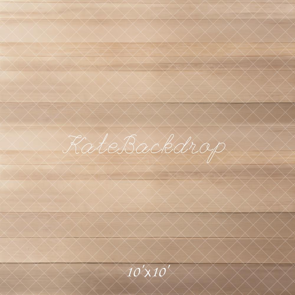 Kate Beige Wooden Floor Backdrop Designed by Kate Image