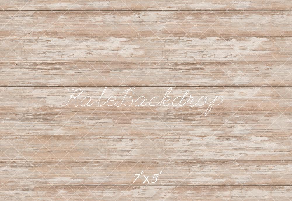 Kate Brown Wooden Grain Floor Backdrop Designed by Kate Image