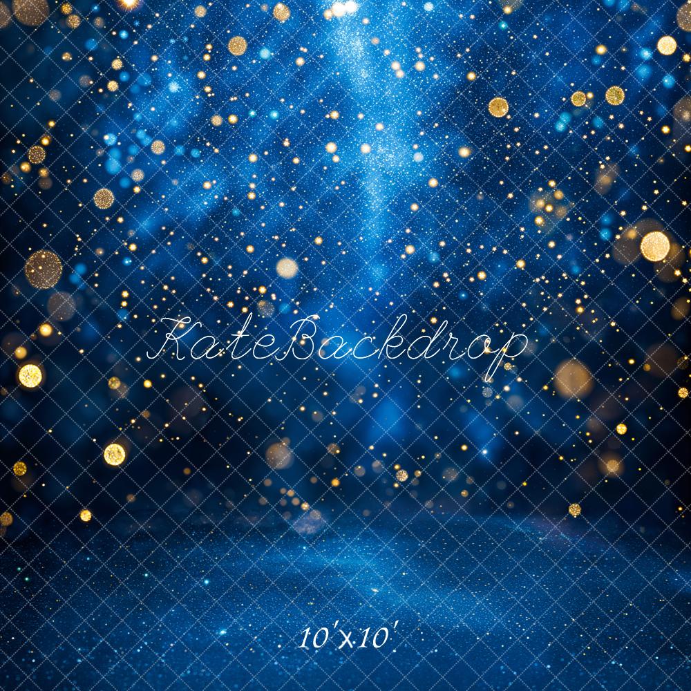 Fondo de brillo bokeh azul diseñado por Emetselch