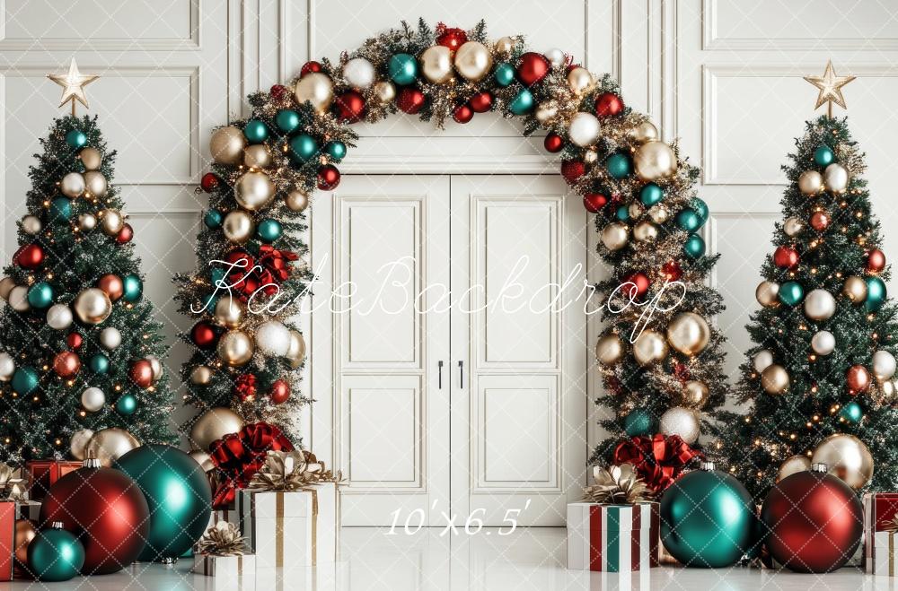 Kate Christmas Tree Arch Ornaments Backdrop Designed by Lidia Redekopp