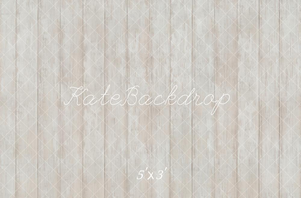 Kate Vintage Wood Neutral Floor Backdrop Designed by Kate Image