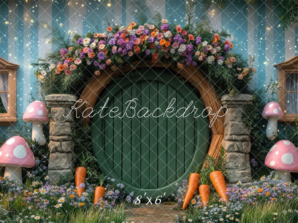 Kate Easter Fantasy Hobbit House Backdrop Designed by Mini MakeBelieve