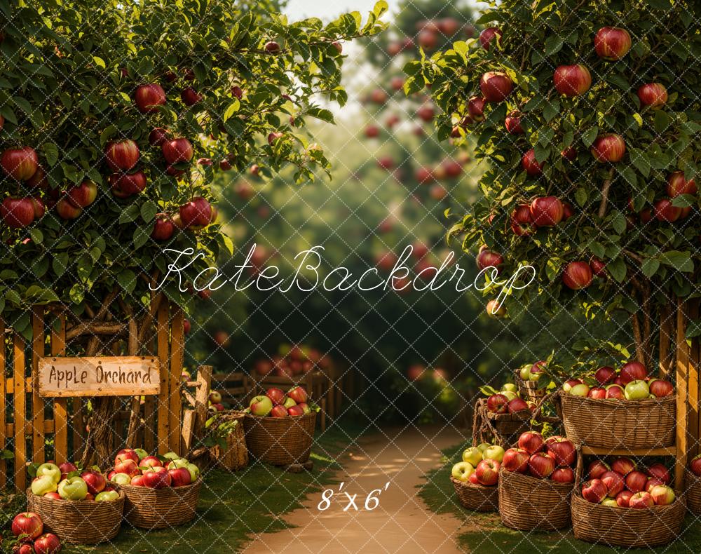 Kate Fall Apple Orchard Backdrop Designed by Emetselch