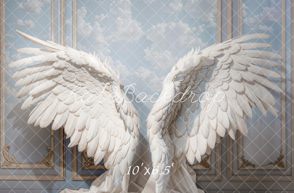 Fantasy Angel Wings Vintage Foto Achtergrond Designed by Emetselch