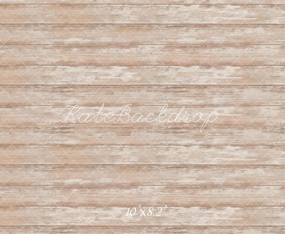 Kate Brown Wooden Grain Floor Backdrop Designed by Kate Image