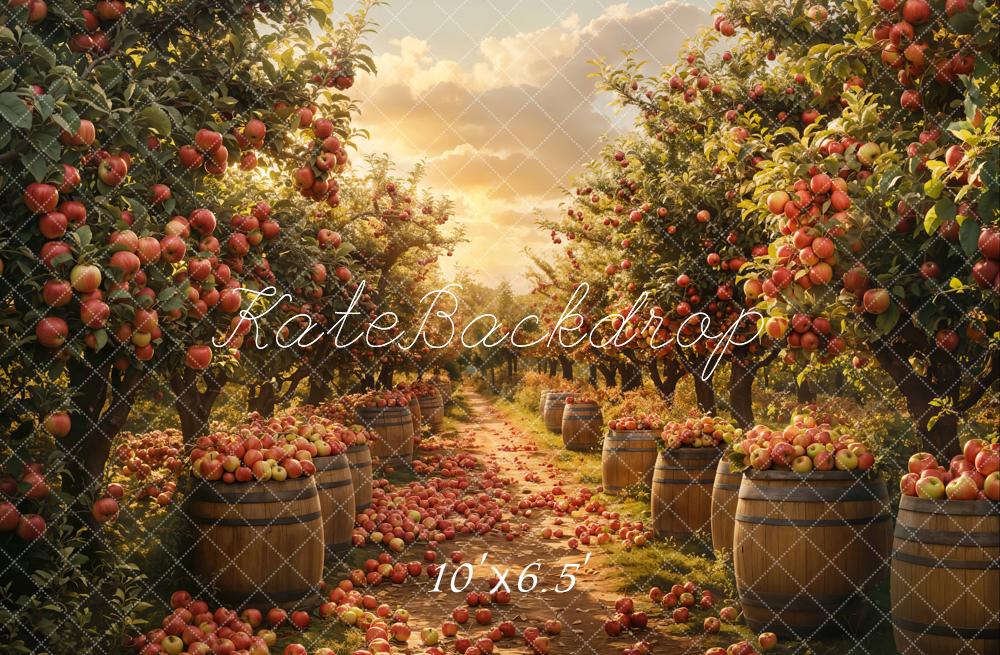 Kate Apple Orchard Path Backdrop Designed by Emetselch