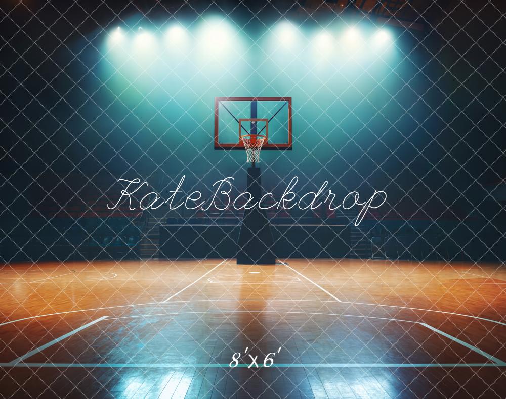 Kate Basketball Court Spotlight Backdrop Designed by Emetselch