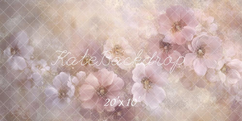 Kate Fine Art Floral Soft Pink Backdrop Designed by Lidia Redekopp