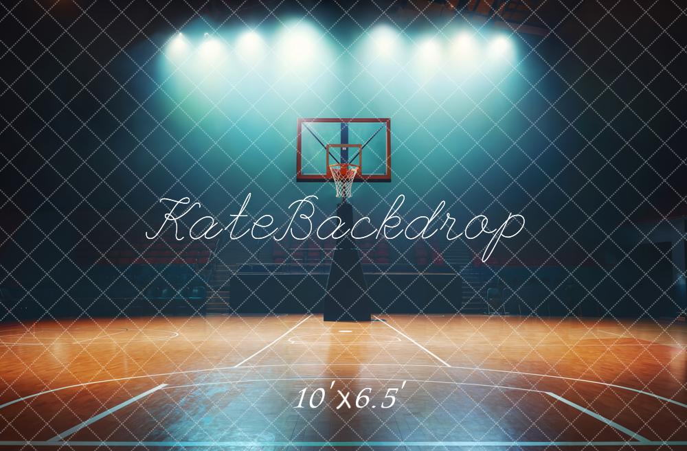 Kate Basketball Court Spotlight Backdrop Designed by Emetselch