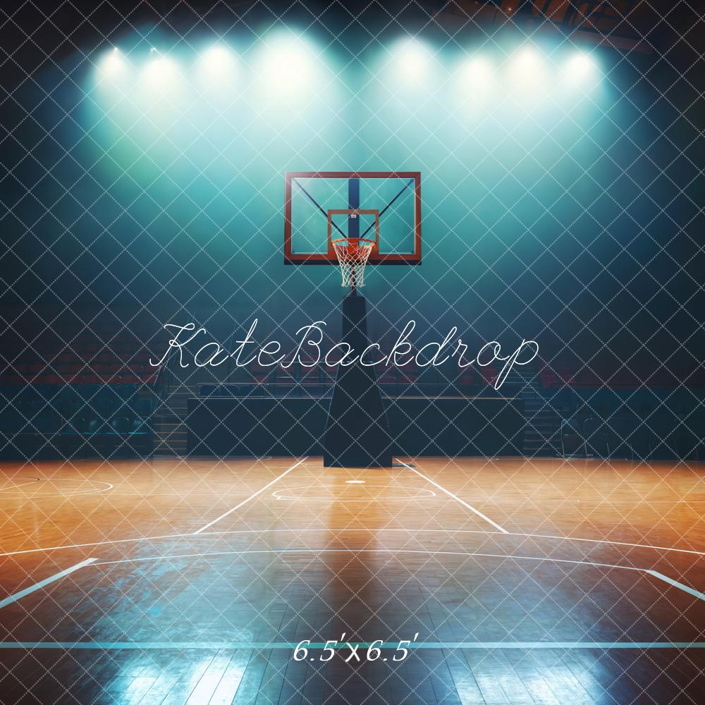 TEST Kate Basketball Court Spotlight Backdrop Designed by Emetselch