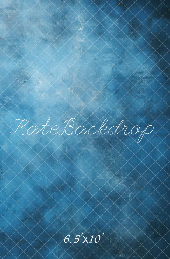 Kate Blue Abstract Texture Backdrop Designed by GQ