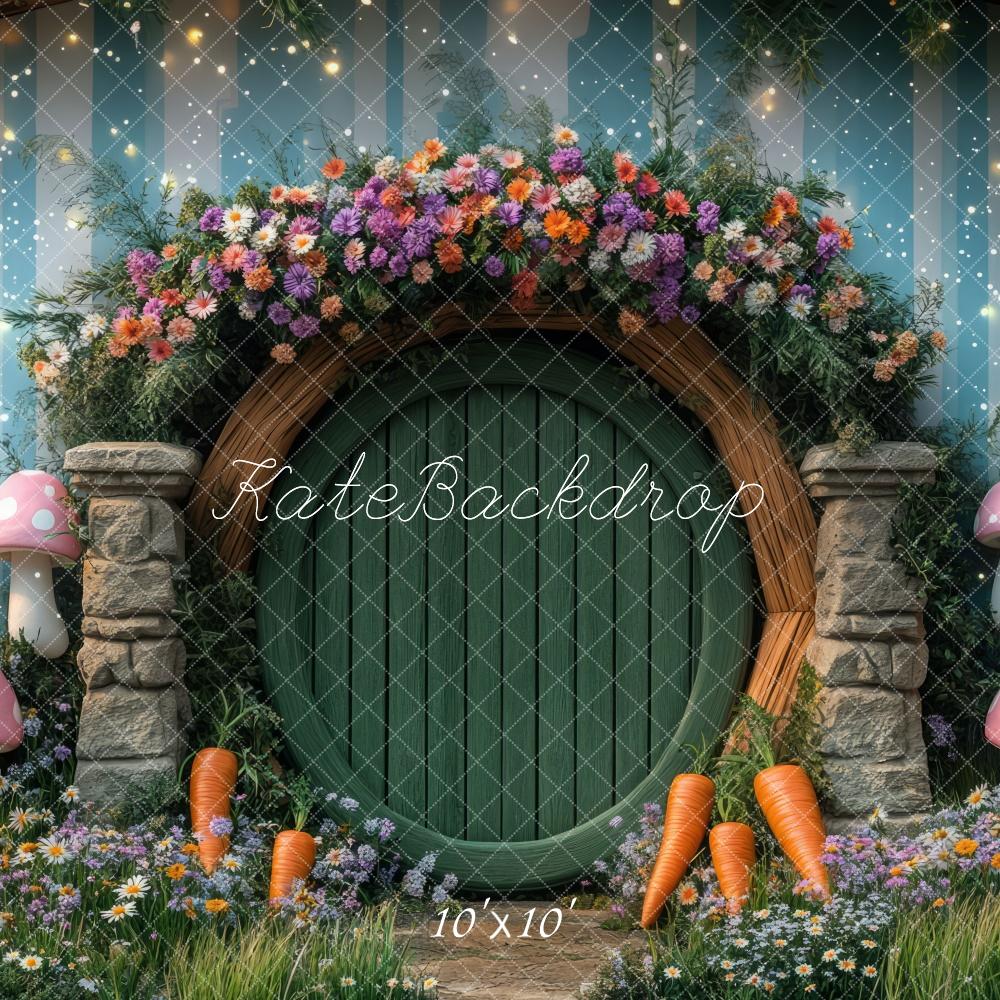 Kate Easter Fantasy Hobbit House Backdrop Designed by Mini MakeBelieve