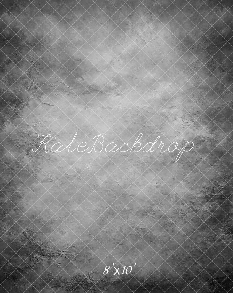 Kate Abstract Grey Vintage Wall Texture Backdrop Designed by Emetselch