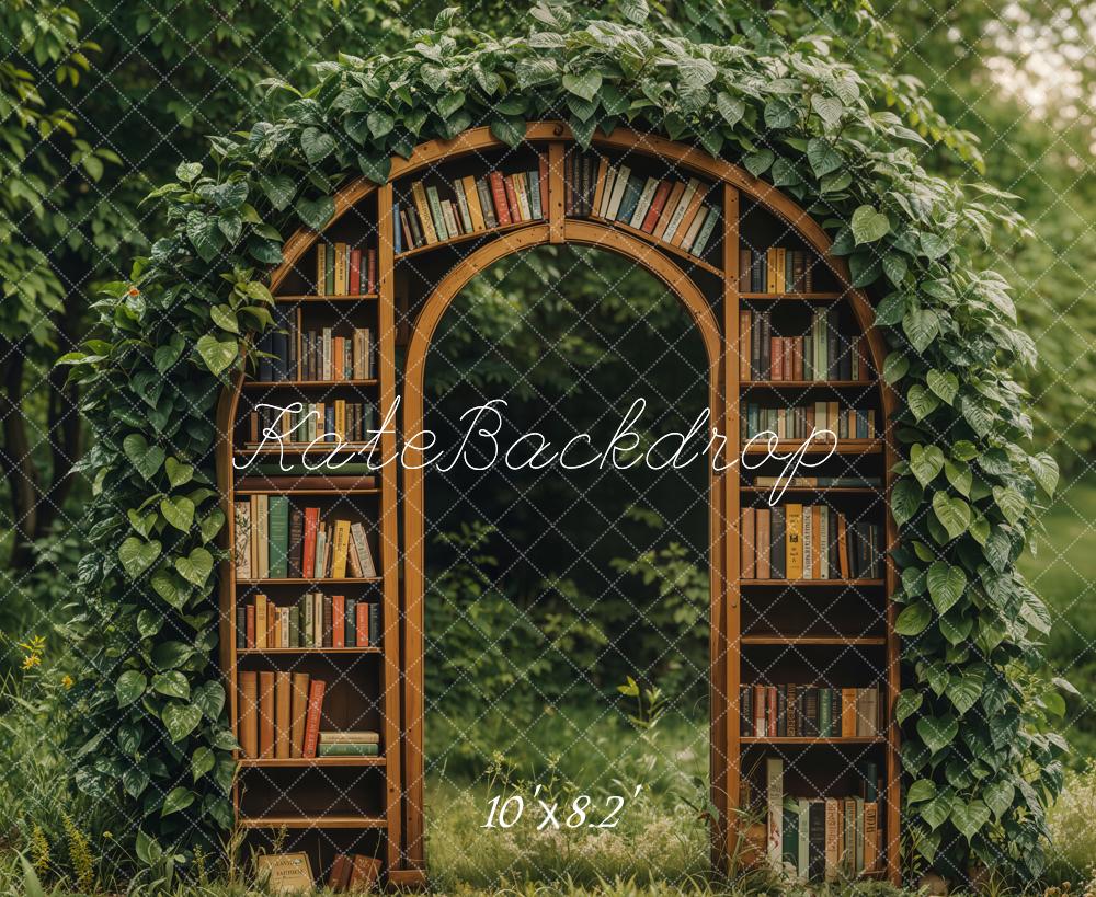 Kate Spring Garden Library Arch Backdrop Designed by Emetselch