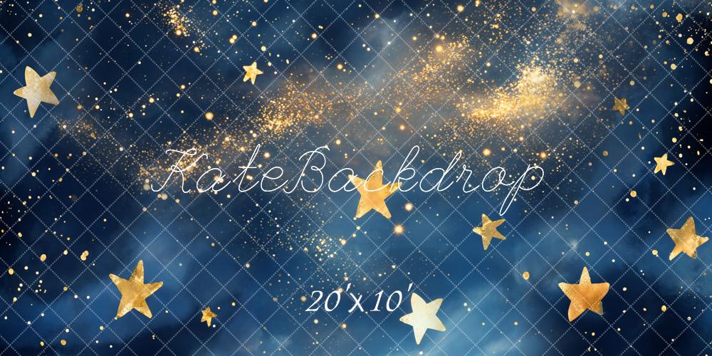 TEST Kate Birthday Starry Night Sky Galaxy Backdrop Designed by Emetselch