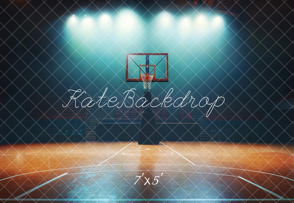 Kate Basketball Court Spotlight Backdrop Designed by Emetselch