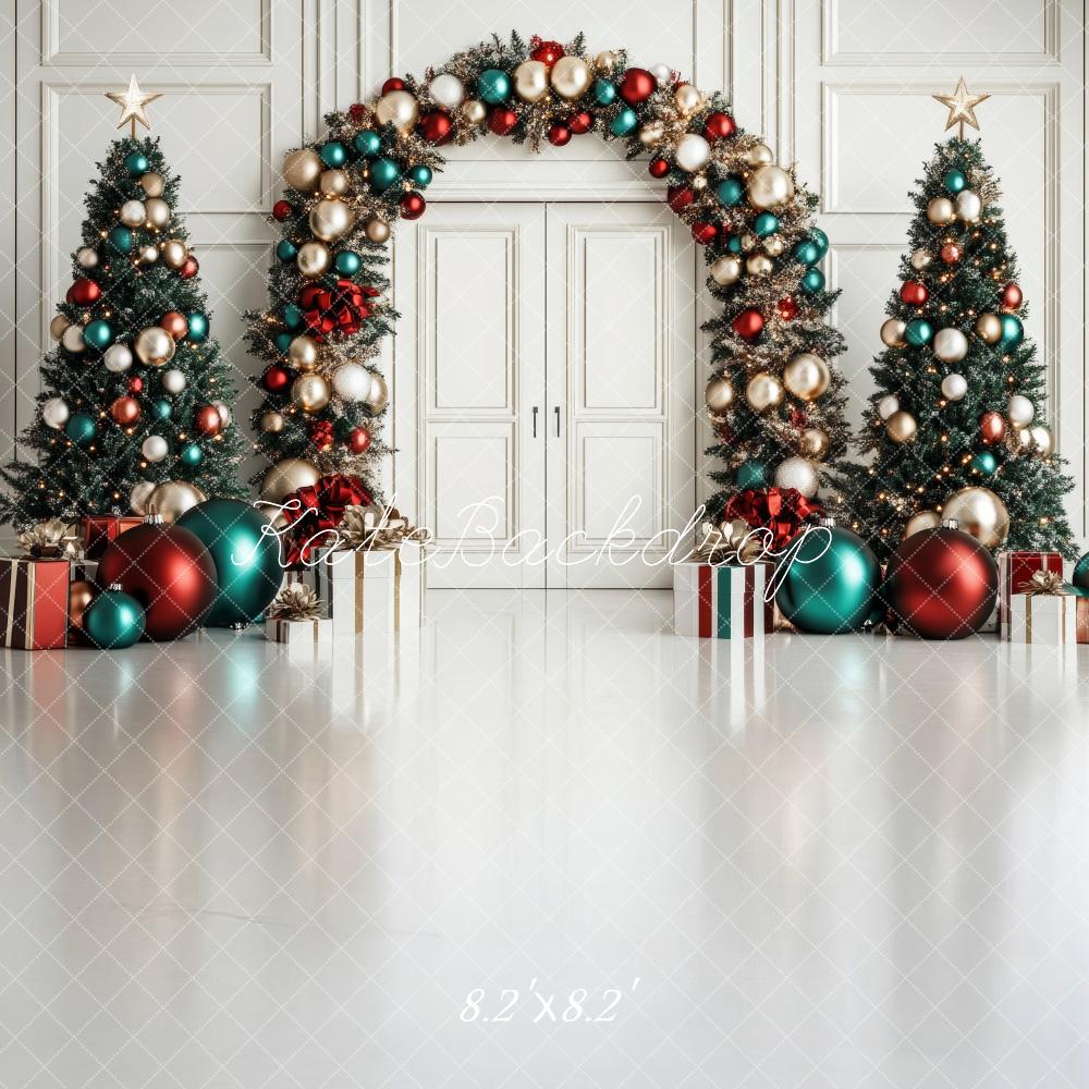 Kate Christmas Tree Arch Ornaments Backdrop Designed by Lidia Redekopp