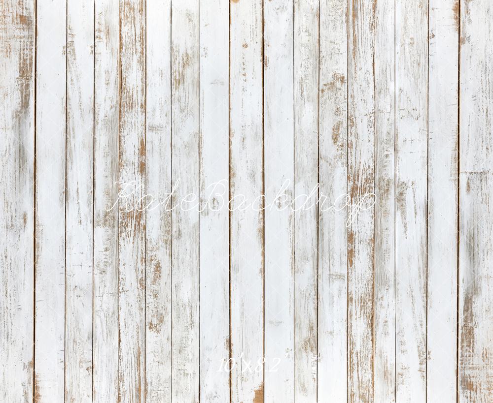 Kate White Retro Wood Floor Backdrop Designed by Kate Image