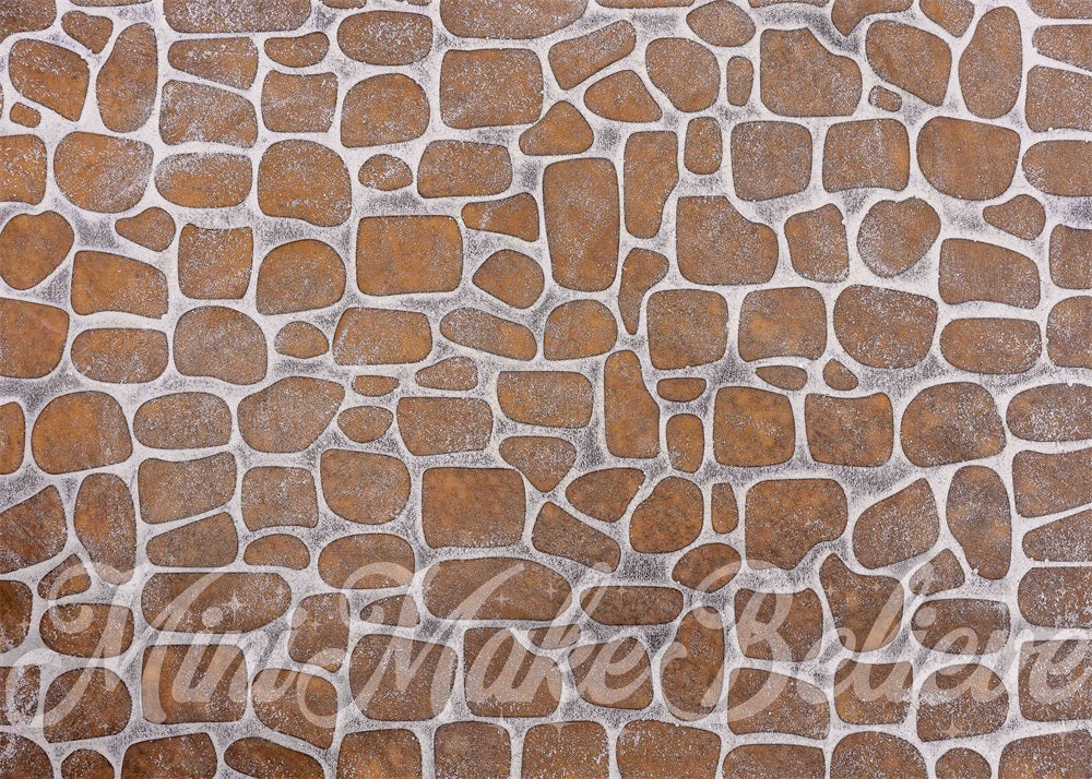 Kate Brown Cobblestone Road Floor Backdrop Designed by Mini MakeBelieve