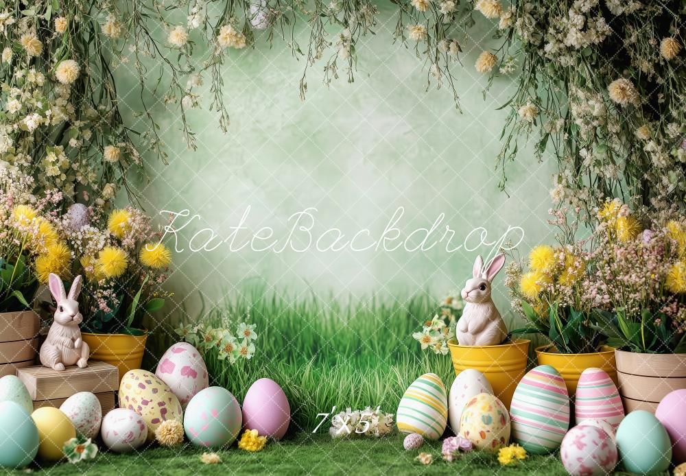 Kate Easter Bunny Egg Floral Arch Backdrop Designed by Patty Roberts