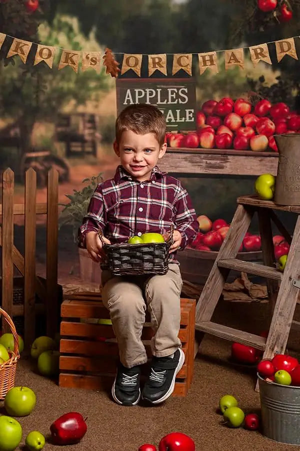 Kate Apple Tree Manor Backdrop for Photography