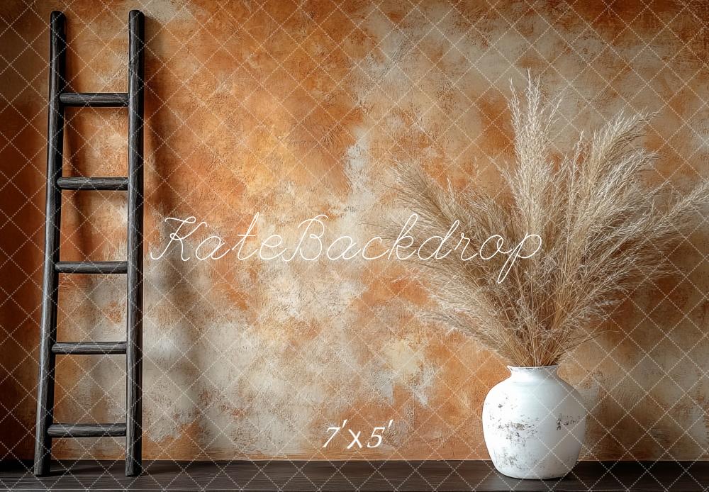 TEST Kate Simple Boho Rustic Ladder Vase Backdrop Designed by Mini MakeBelieve