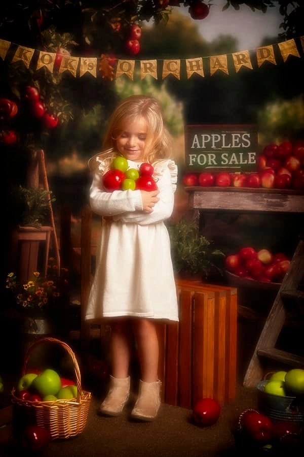 Kate Apple Tree Manor Backdrop for Photography