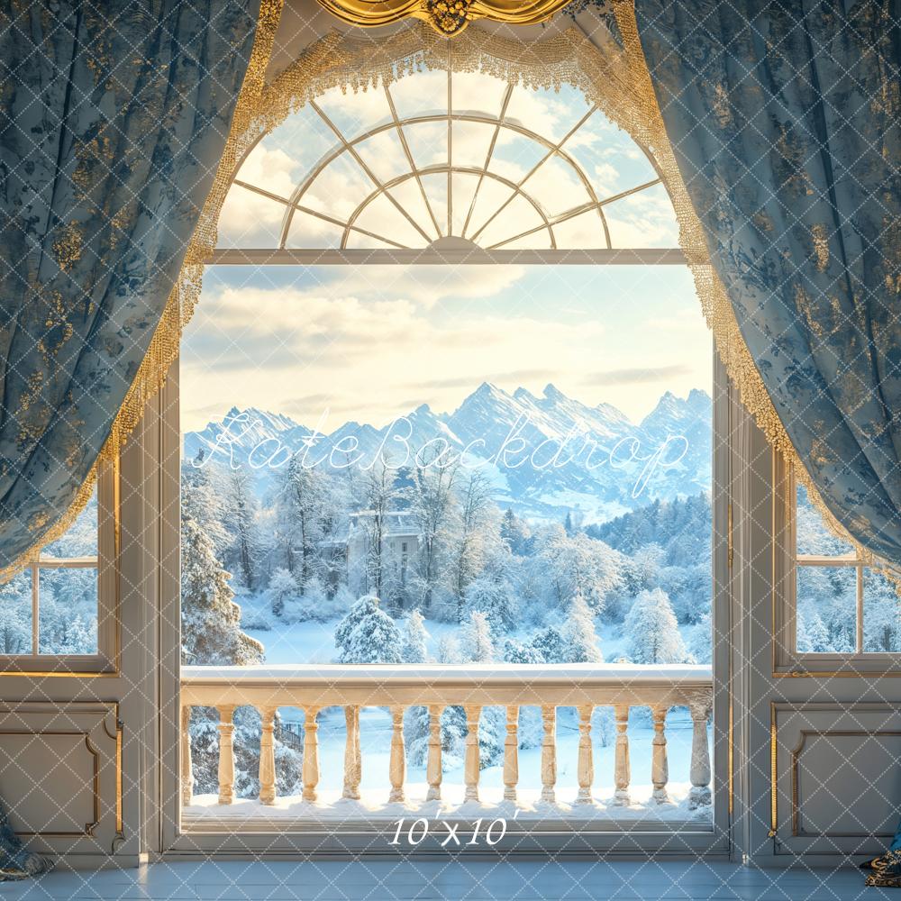 Kate Winter Palace Arch Door Curtains Backdrop Designed by Emetselch