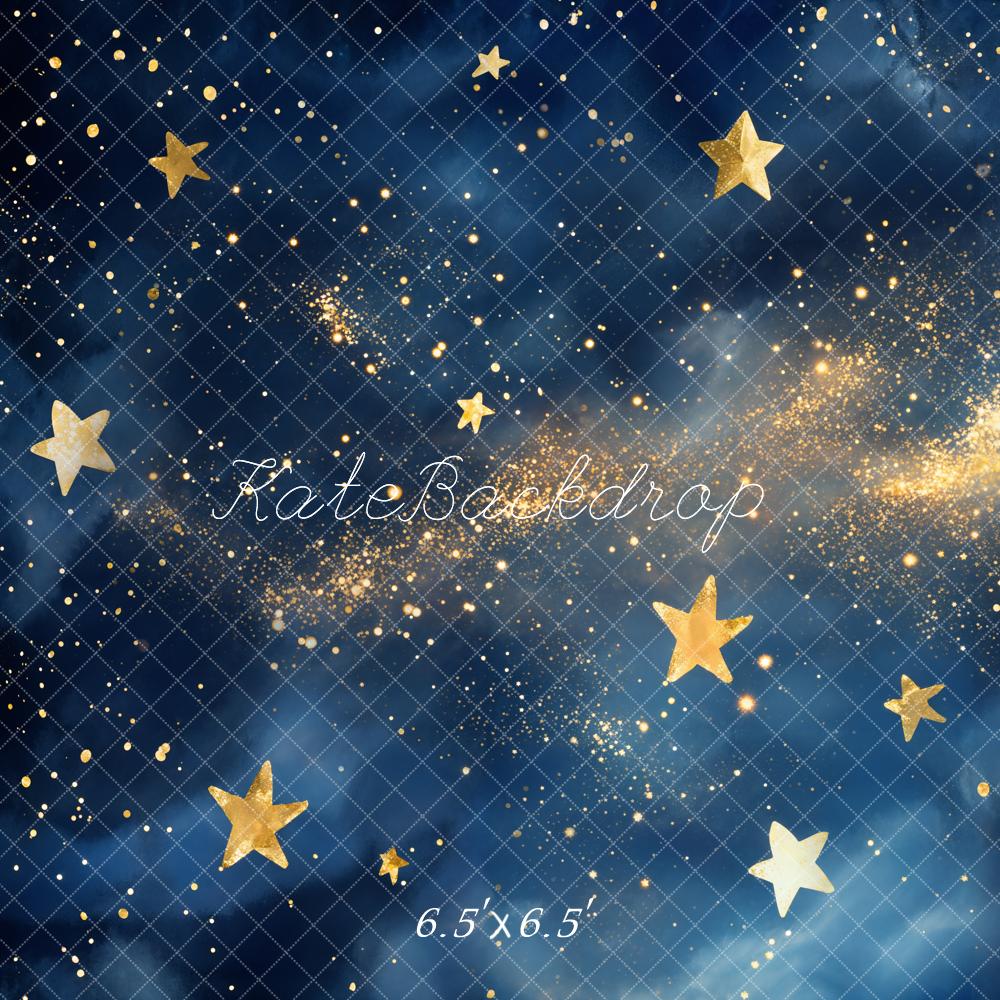 TEST Kate Birthday Starry Night Sky Galaxy Backdrop Designed by Emetselch