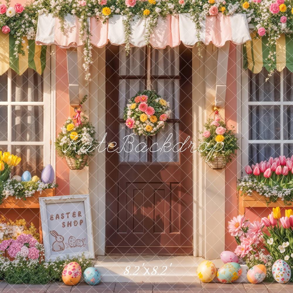 Lightning Deal #5 Kate Easter Shop Flowers Eggs Backdrop Designed by Emetselch