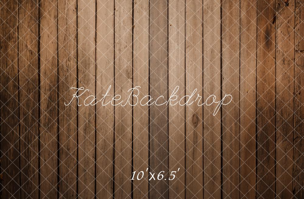 Kate Dark Brown Wooden Floor Backdrop Designed by Kate Image