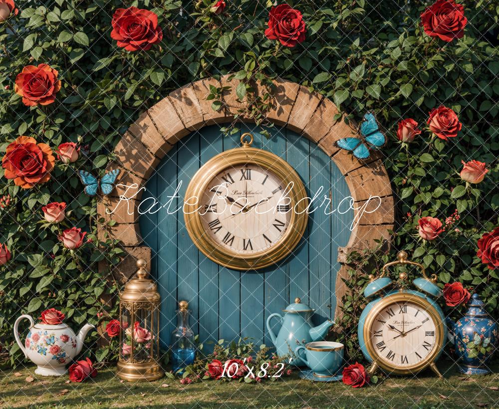 Orologio Vintage da Giardino Background