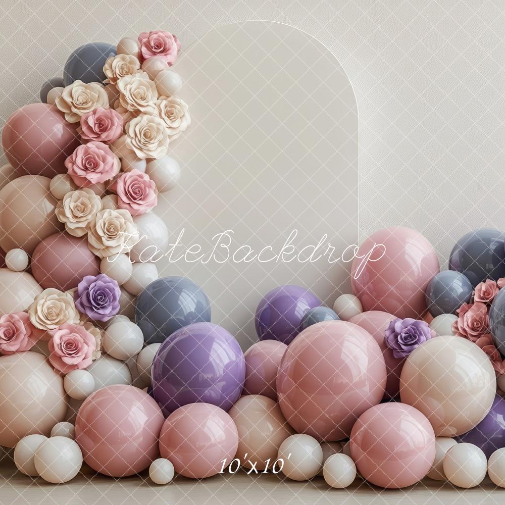 Kate Wedding Balloon Flower Arch Backdrop Designed by Mini MakeBelieve