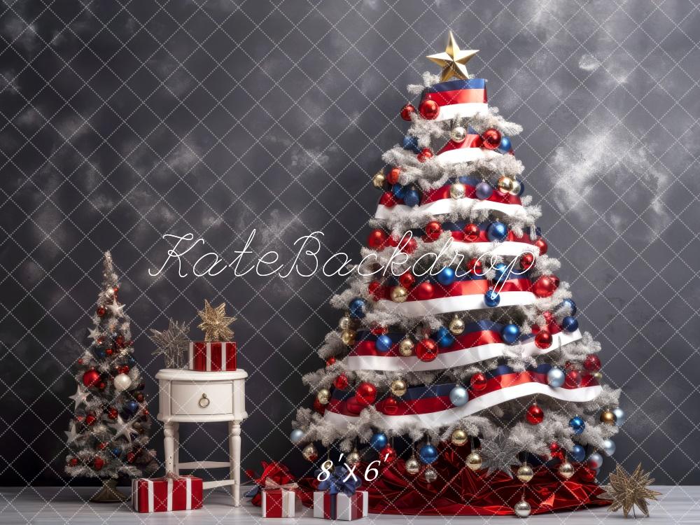 Kate Christmas Tree Ornaments Gifts Backdrop Designed by Lidia Redekopp