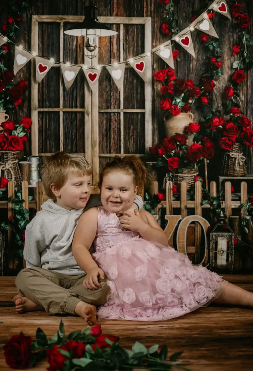 Kate Valentine's day Backdrop Rose Manor Board Designed by Emetselch