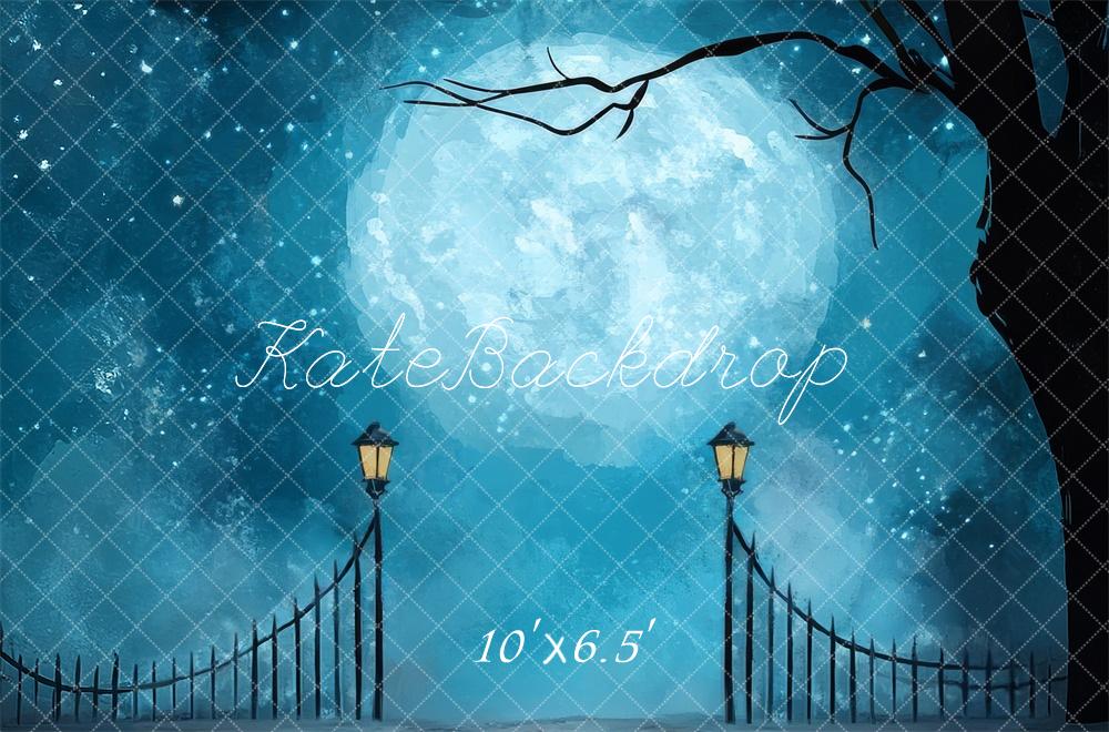 Moonlit Night Fantasy Backdrop Designed by Lidia Redekopp