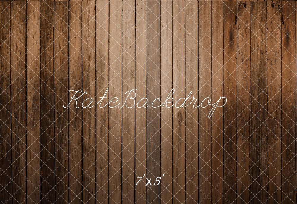 Kate Dark Brown Wooden Floor Backdrop Designed by Kate Image