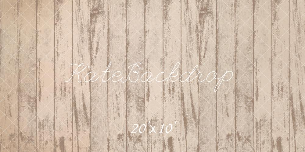 Kate Rustic Vintage Wood Floor Wall Backdrop Designed by Kate Image