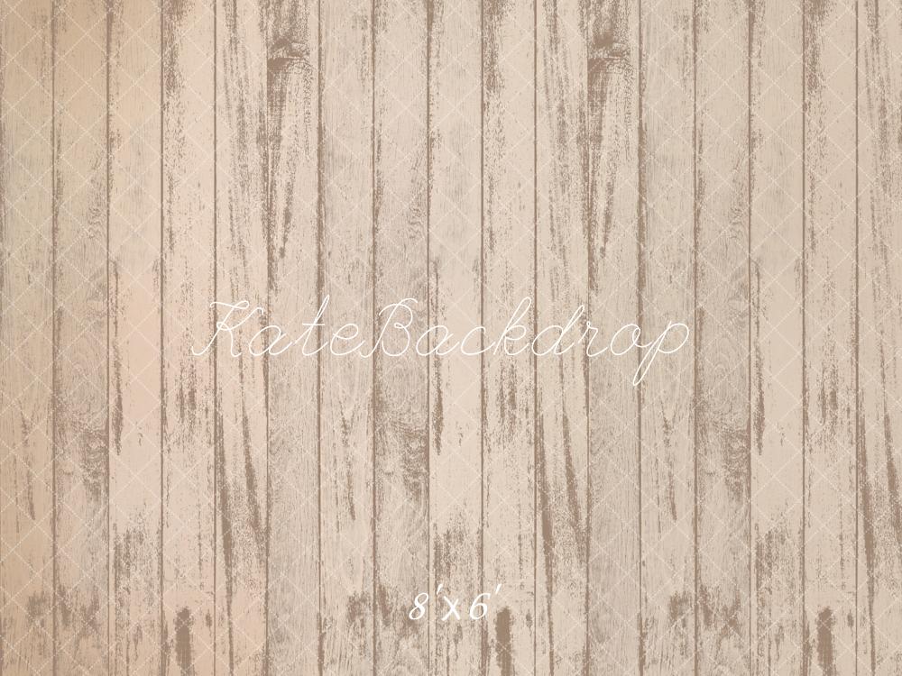 Kate Rustic Vintage Wood Floor Wall Backdrop Designed by Kate Image