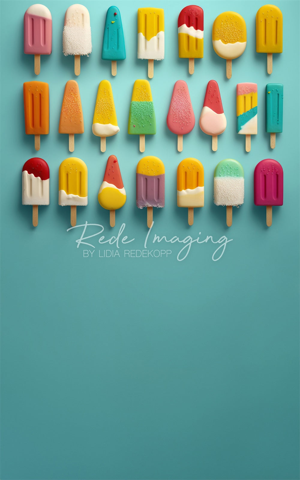 Kate Sweep Summer Popsicels Backdrop Designed by Lidia Redekopp