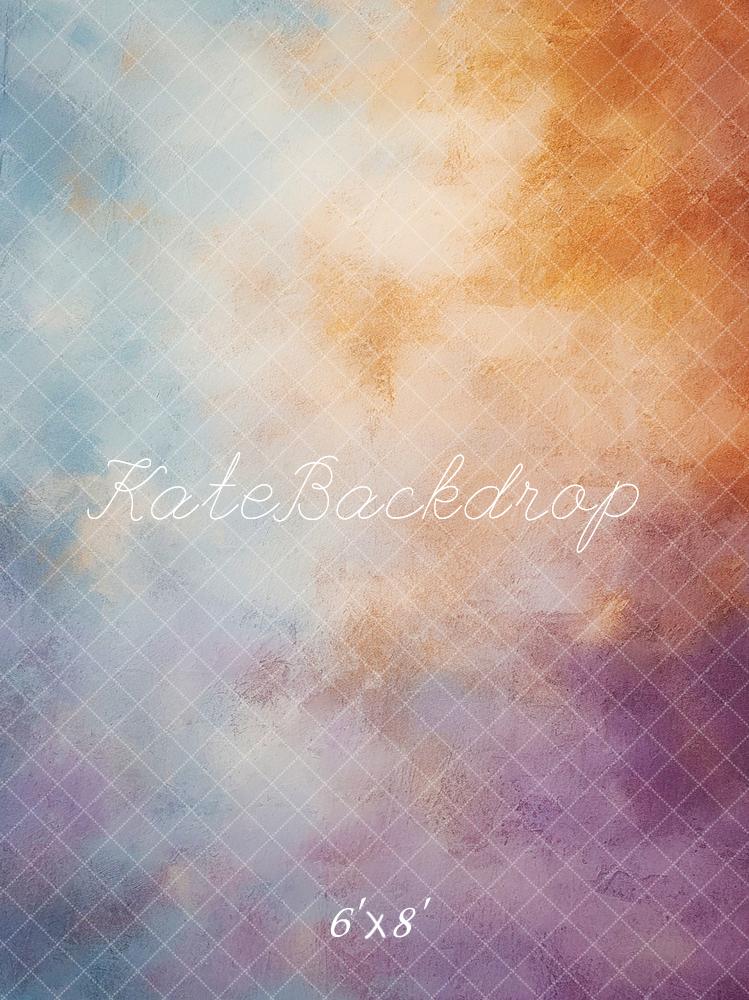 Kate Fantasy Colorful Cloud Abstract Texture Backdrop Designed by GQ