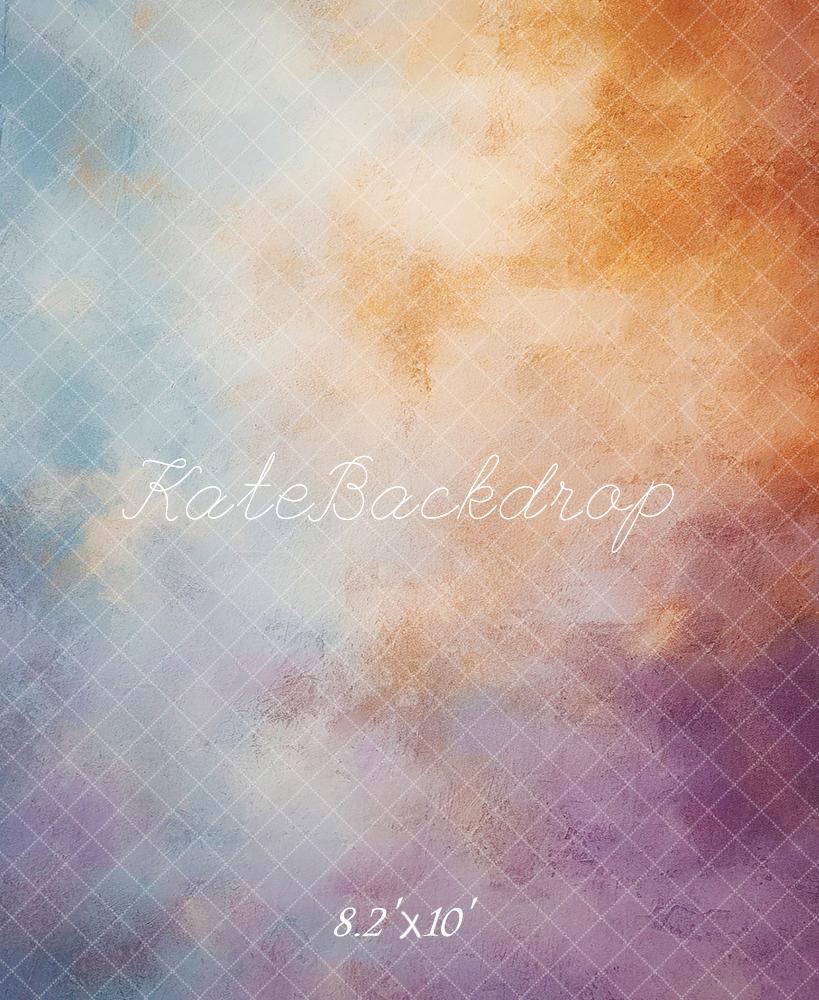 Kate Fantasy Colorful Cloud Abstract Texture Backdrop Designed by GQ