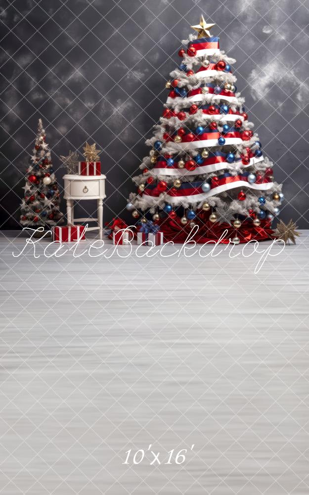 Kate Sweep Christmas Tree Ornaments Gifts Backdrop Designed by Lidia Redekopp