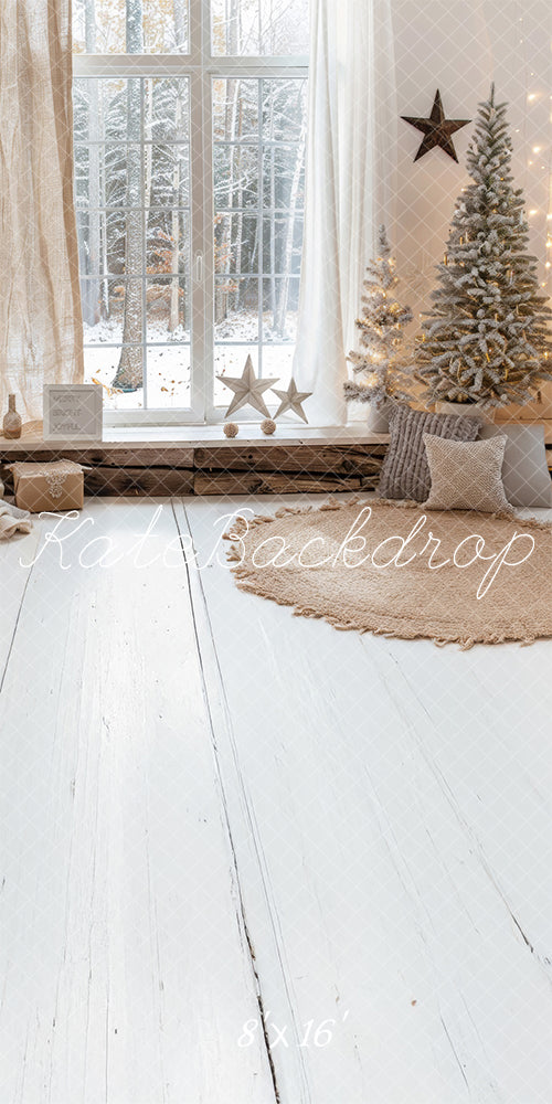 Sweep Kerst Boho Cozy Winter Foto Achtergrond Designed by Lidia Redekopp