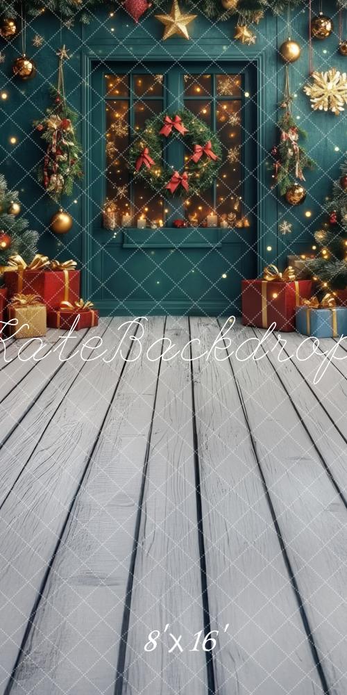 Kate Sweep Christmas Tree Window Gifts Decor Backdrop Designed by Lidia Redekopp