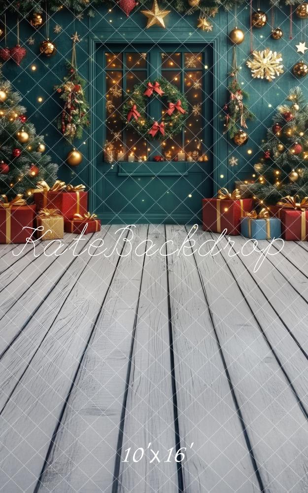 Kate Sweep Christmas Tree Window Gifts Decor Backdrop Designed by Lidia Redekopp