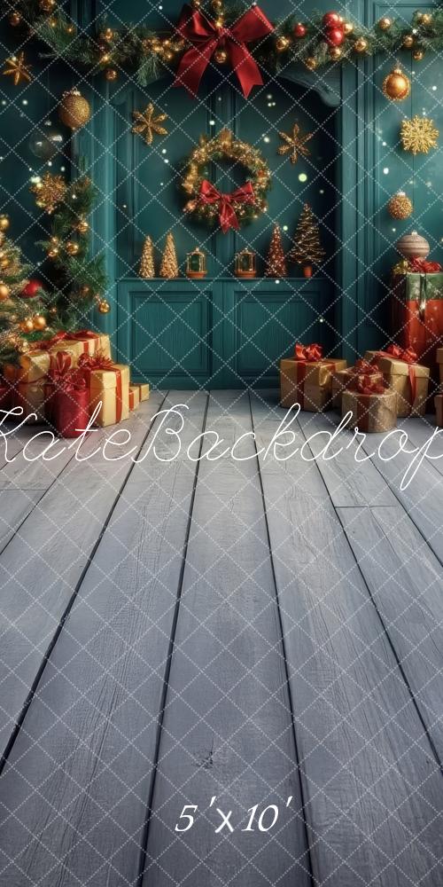 Kate Sweep Christmas Tree Garland Gift Backdrop Designed by Lidia Redekopp