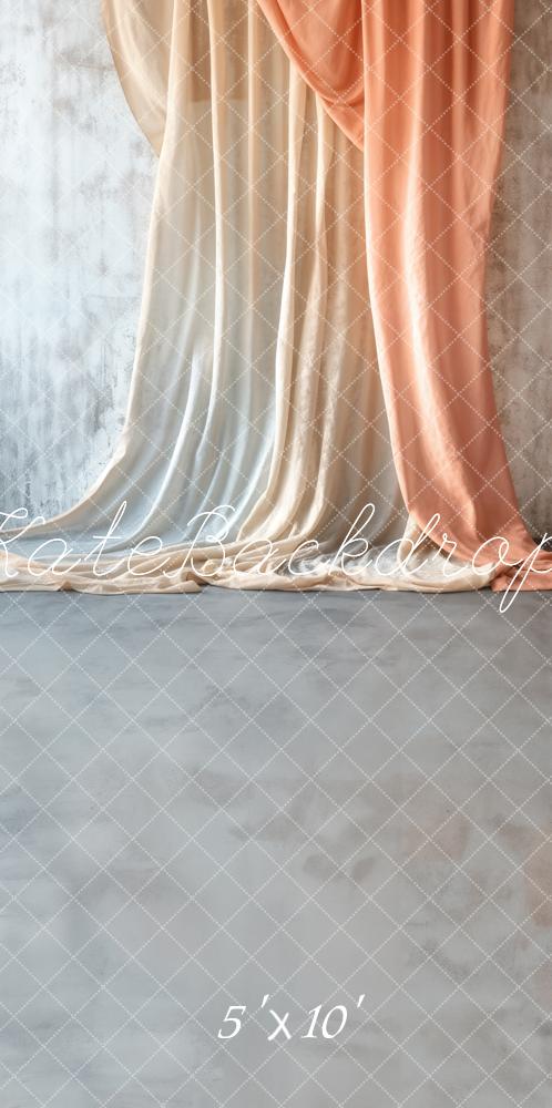 Kate Sweep Elegant Draped Curtains Backdrop Designed by Emetselch