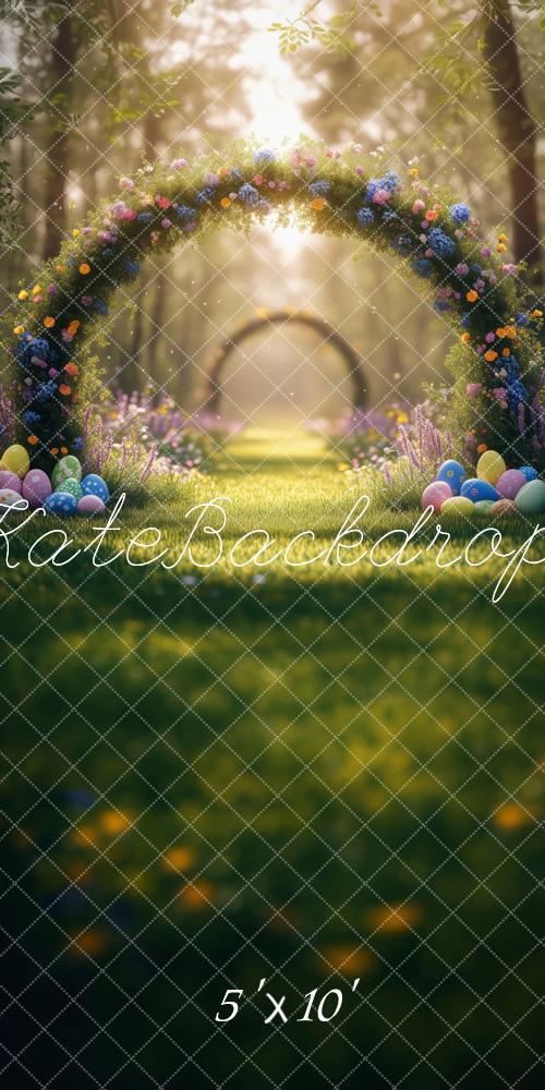 Kate Sweep Dreamy Easter Floral Arch Path Backdrop Backdrop Designed by Patty Robert