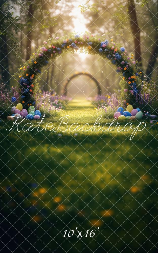 Kate Sweep Dreamy Easter Floral Arch Path Backdrop Backdrop Designed by Patty Robert